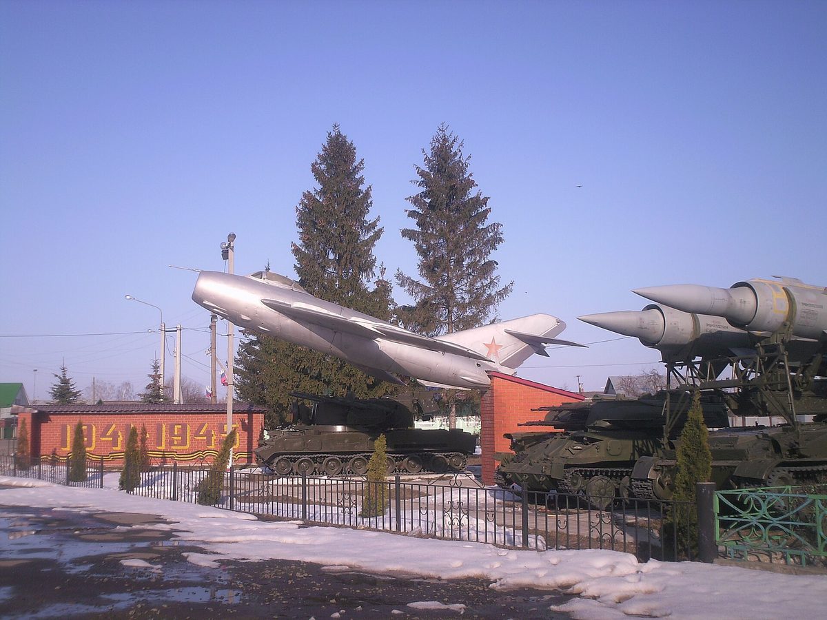 Памятник воинам Великой Отечественной войны в Ковылкине
